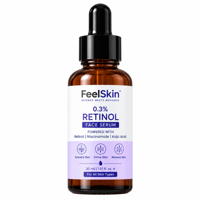 FeelSkin Retinol Face Serum Bottle