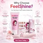FeelShine Cream 20g & Anti-Acne Face Wash 65g Combo - Image 12