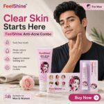 FeelShine Cream 20g & Anti-Acne Face Wash 65g Combo - Image 11