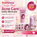 FeelShine Cream 20g & Anti-Acne Face Wash 65g Combo - Image 14