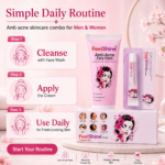 FeelShine Cream 20g & Anti-Acne Face Wash 65g Combo - Image 3