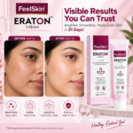 FeelSkin ERATON Cream for Dark Spots & Uneven Skin Tone – 20g - Image 8